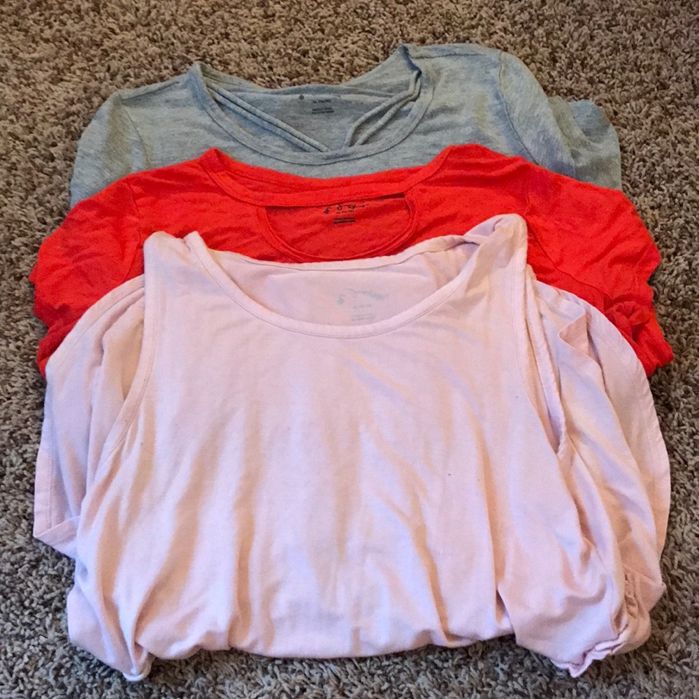 Art class plain colored tee bundle